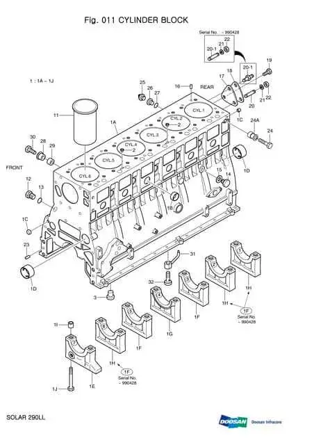 john deere 5500 parts diagram