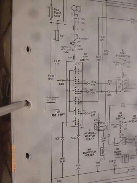 john deere 5520 relay diagram