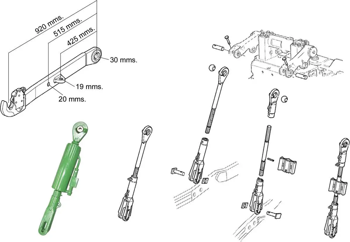 john deere 6300 serpentine belt diagram