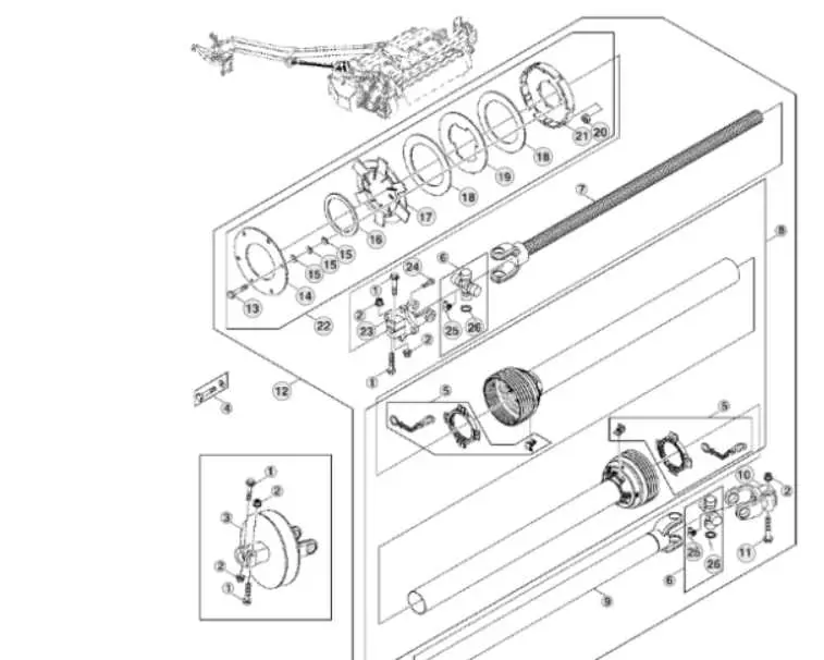 john deere 635 moco parts diagram