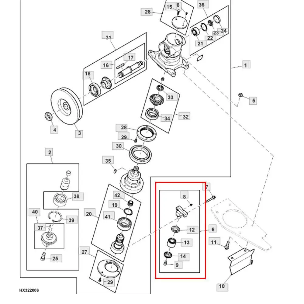 john deere 635f parts diagram