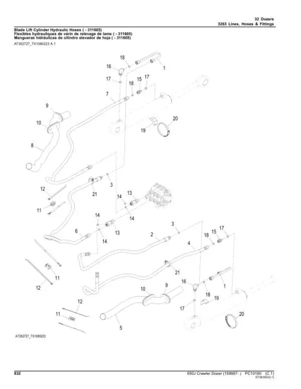 john deere 650h bulldozer parts diagram john deere 650h bulldozer parts diagram