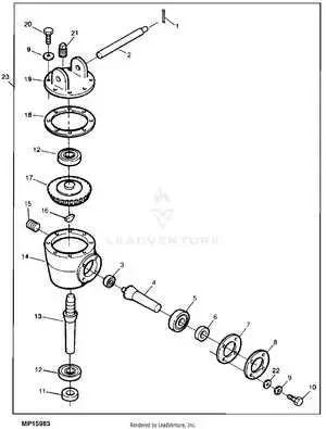 john deere 665 tiller parts diagram