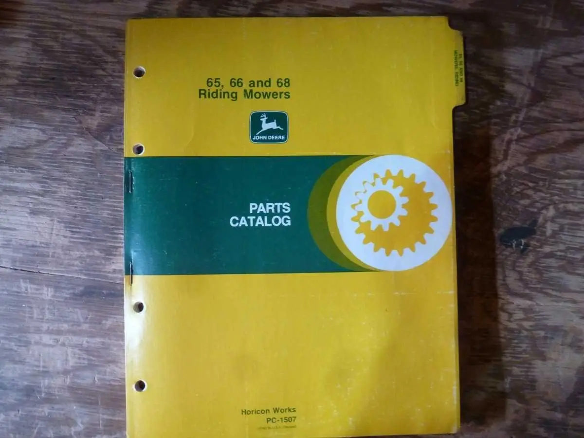john deere 68 parts diagram