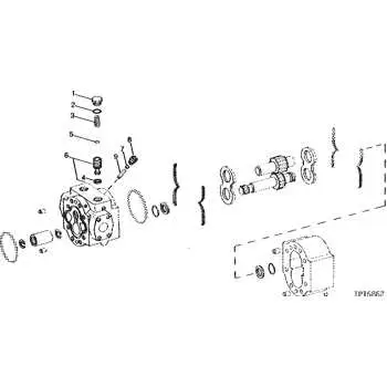 john deere 690b excavator parts diagram