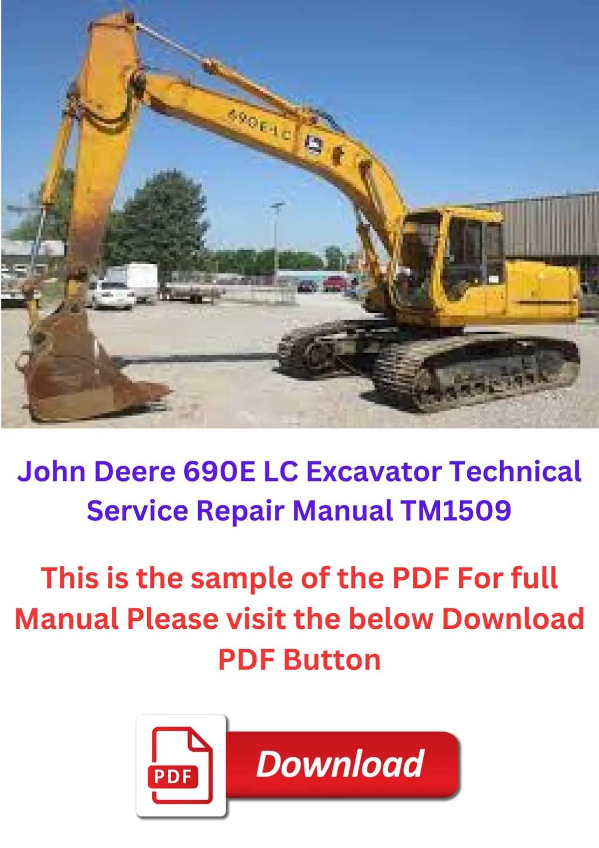 john deere 690e lc wiring diagram