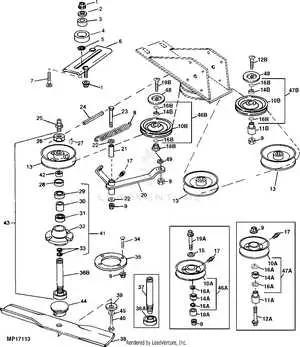 john deere 7 iron commercial 72 parts diagram
