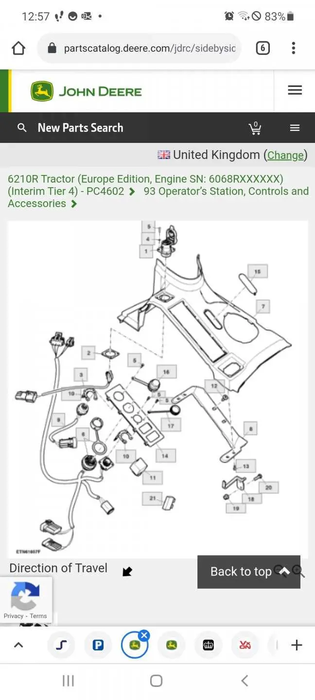 john deere 7 pin connector wiring diagram