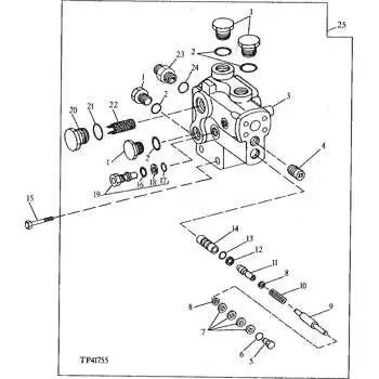 john deere 710c backhoe hydraulic lines diagram