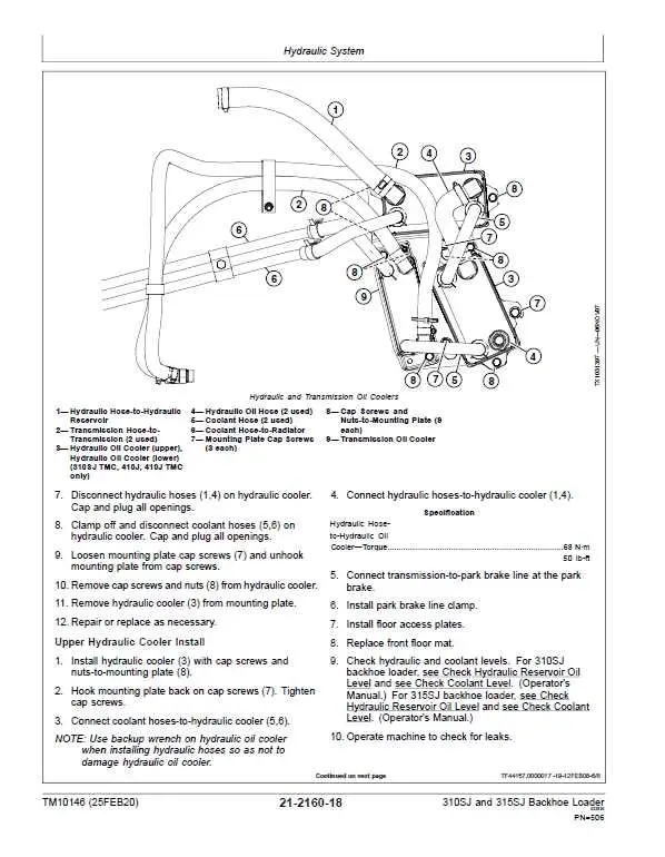 john deere 710c backhoe hydraulic lines diagram front loader