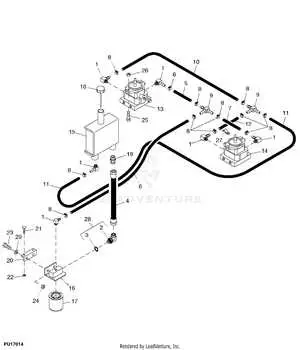 john deere 717a idler arm diagram
