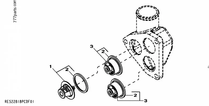 john deere 7430 premium turbo cooler diagram