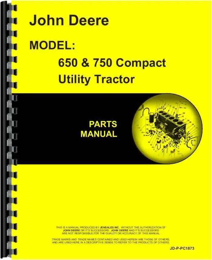 john deere 750 compact tractor parts diagram