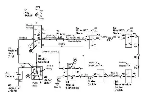 john deere 750 diesel tractor voltage regulator wiring diagram
