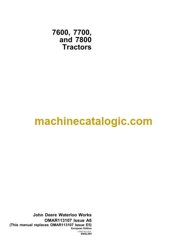 john deere 7600 wiring diagram