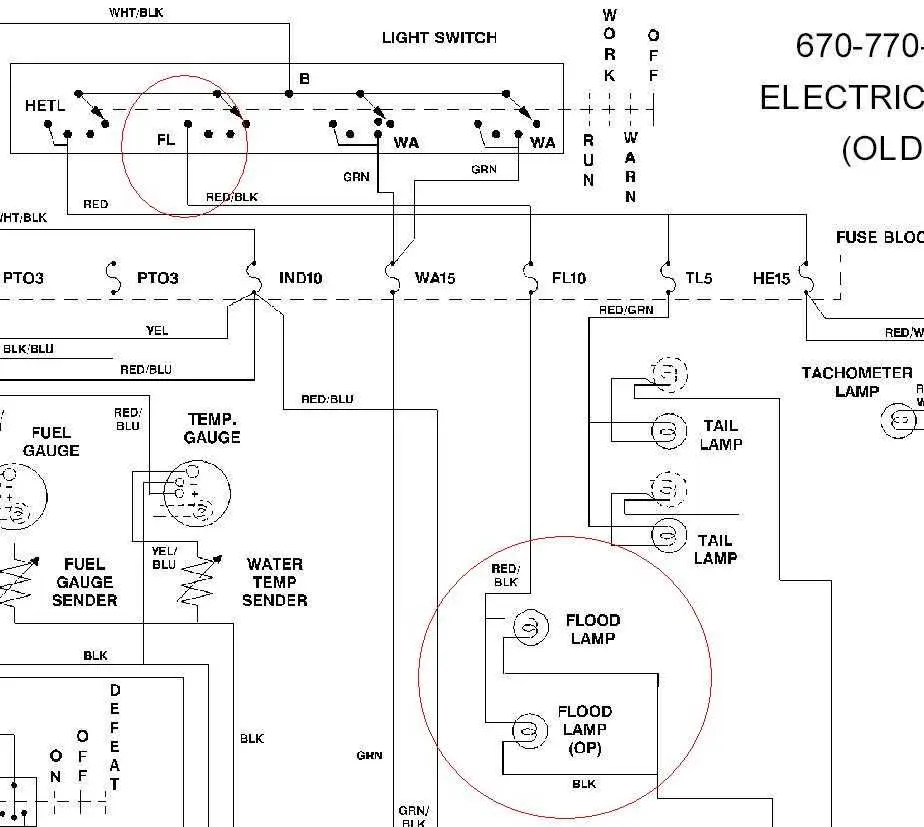 john deere 770 tractor wiring diagram