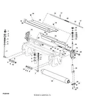 john deere 7700 combine parts diagram