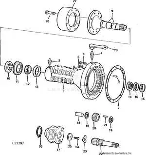 john deere 820 parts diagram