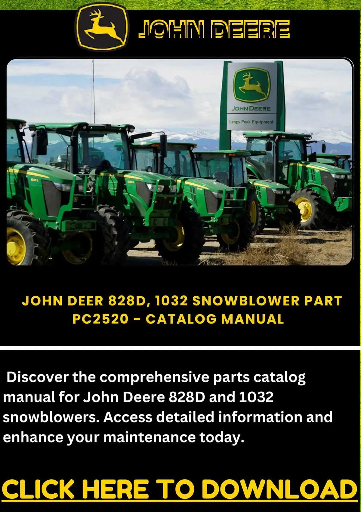 john deere 828d parts diagram