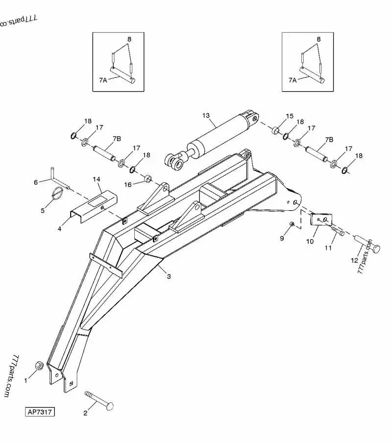 john deere 923645 hydraulic line diagram