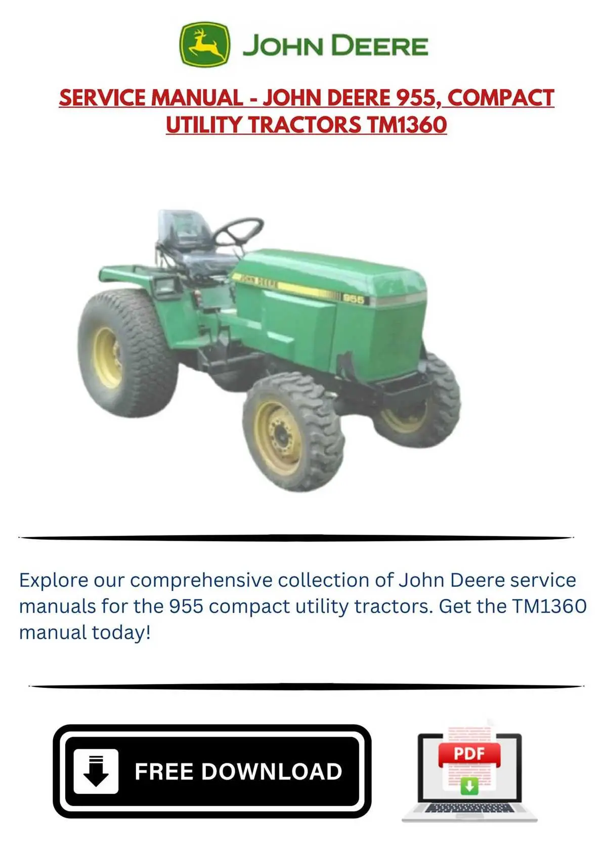 john deere 955 engine diagram