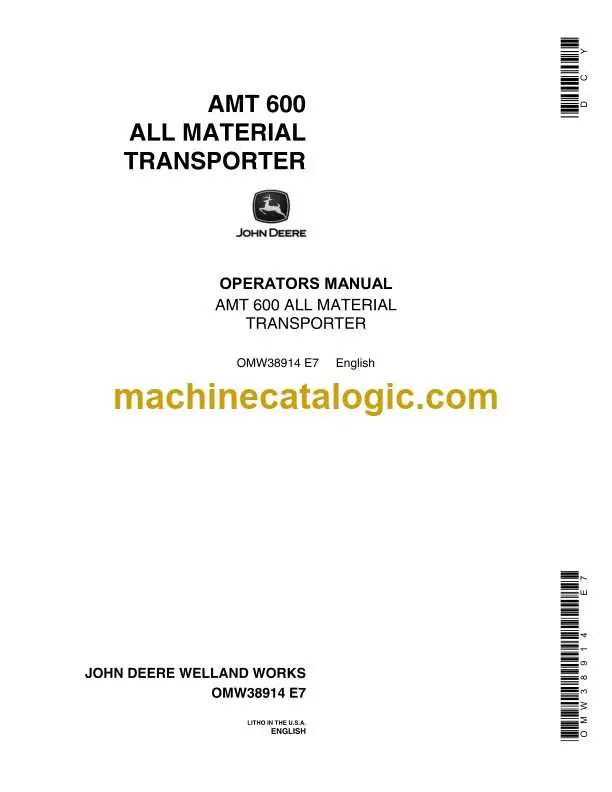 john deere amt 600 wiring diagram