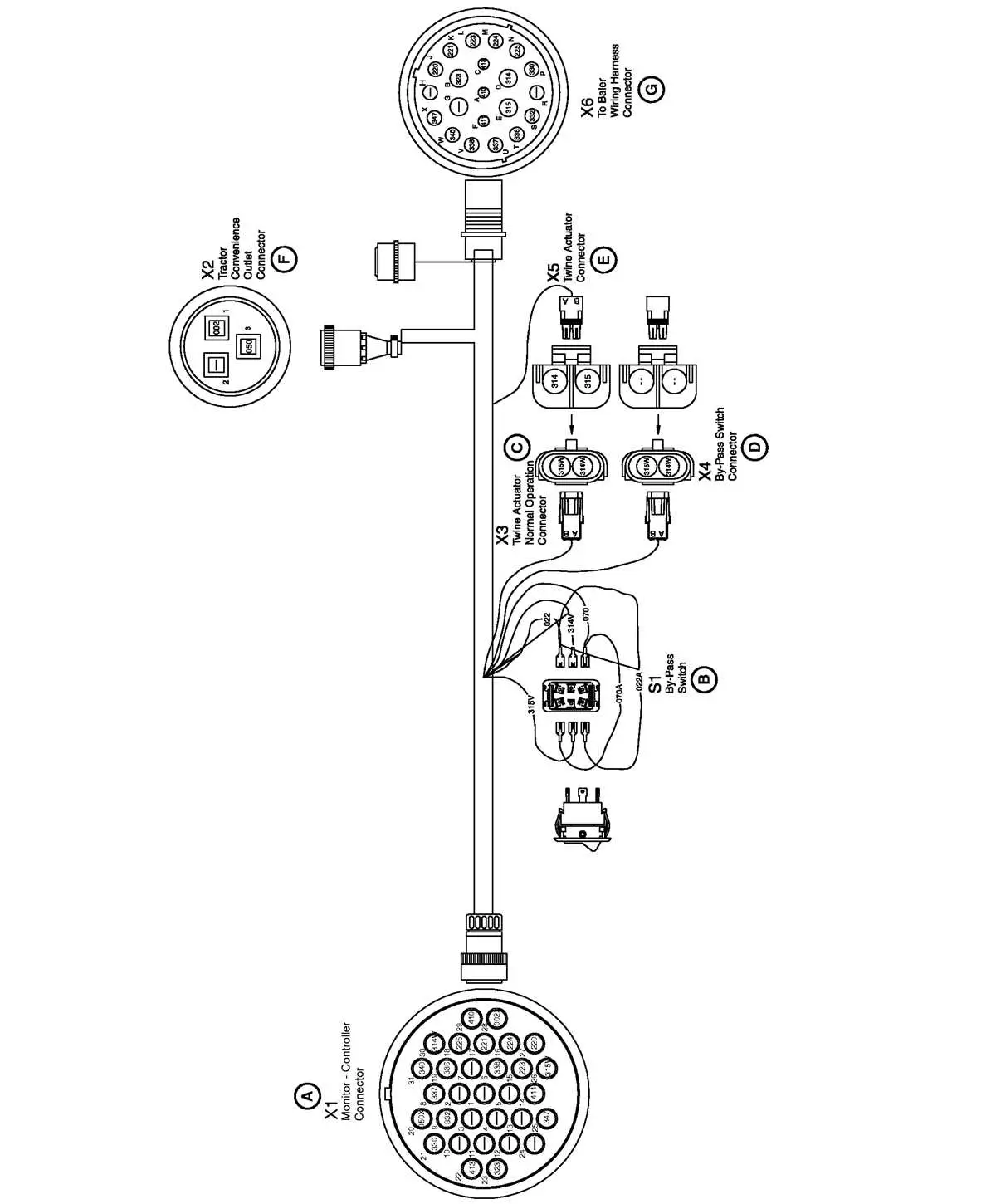 john deere bale trak wiring diagram