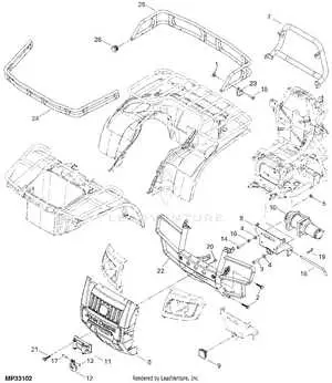 john deere buck 500 starter wiring diagram