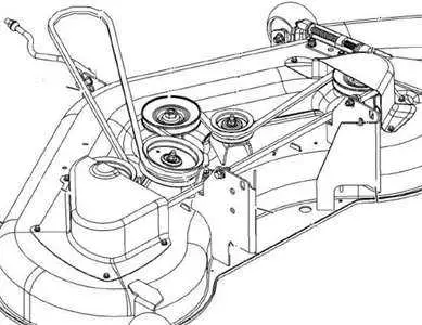 john deere d140 drive belt diagram