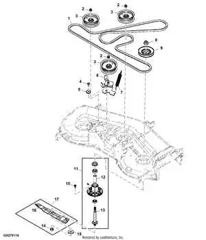 john deere d170 belt diagram