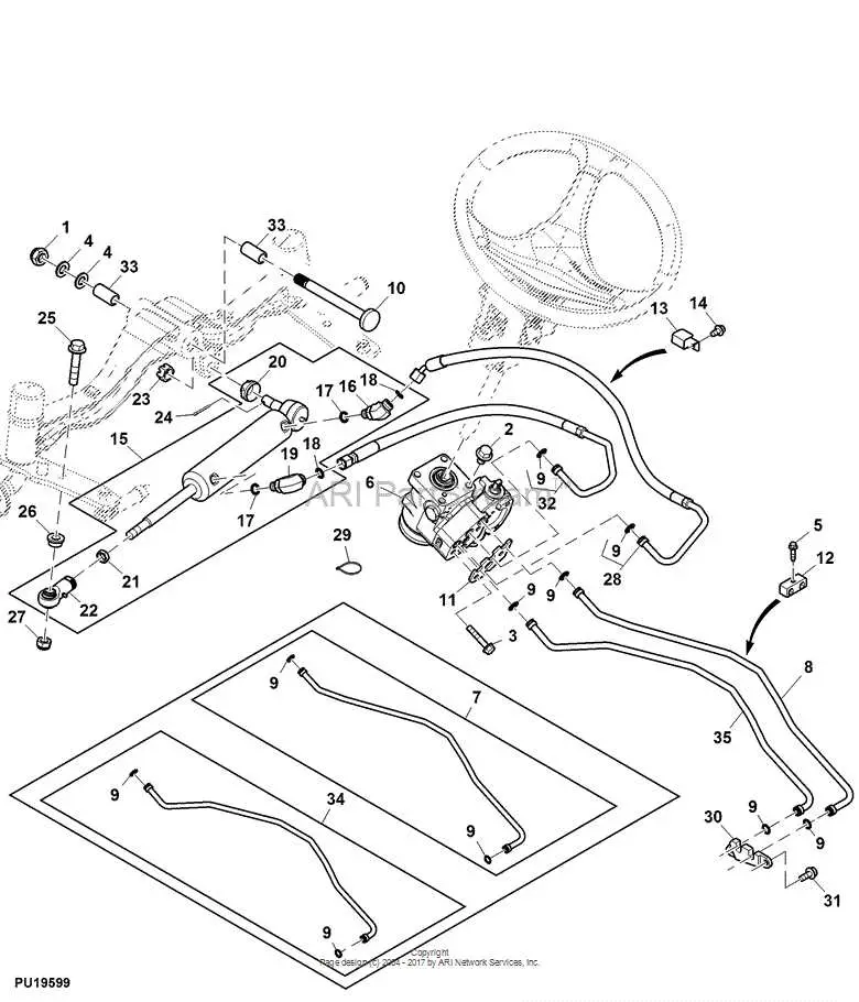 john deere d170 deck parts diagram