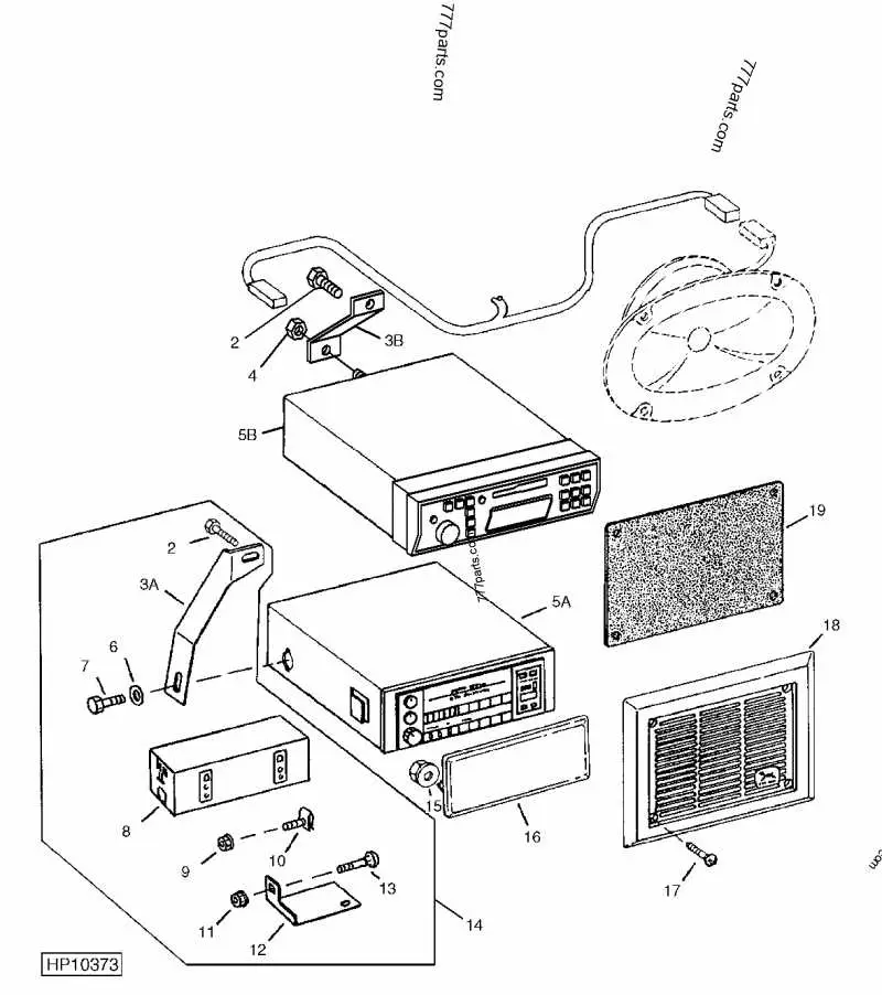john deere delco radio wiring diagram