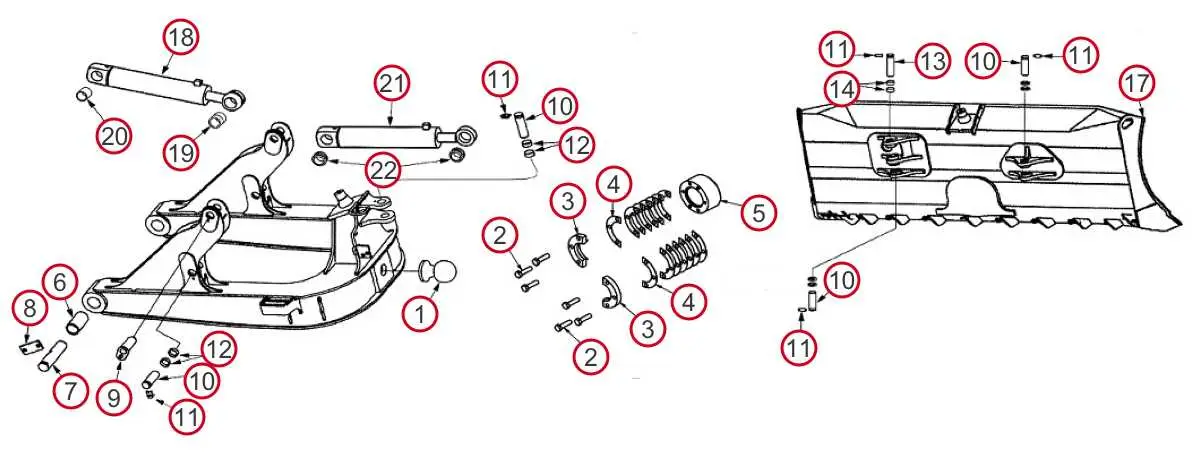 john deere dozer parts diagram