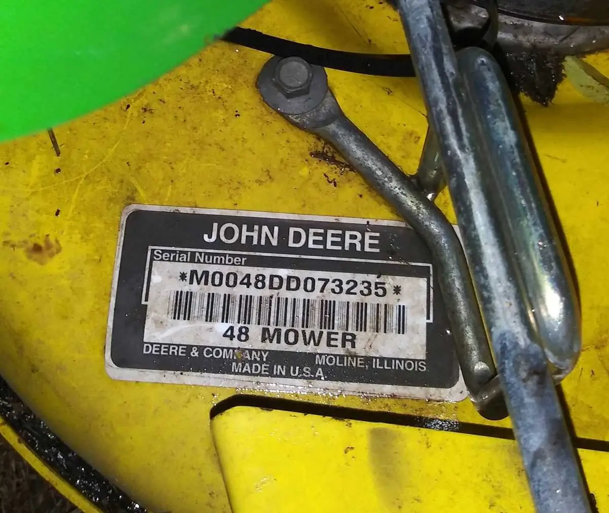 john deere e170 48 inch deck belt diagram