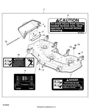 john deere edge extra 48 parts diagram