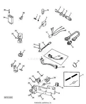 john deere f911 wiring diagram