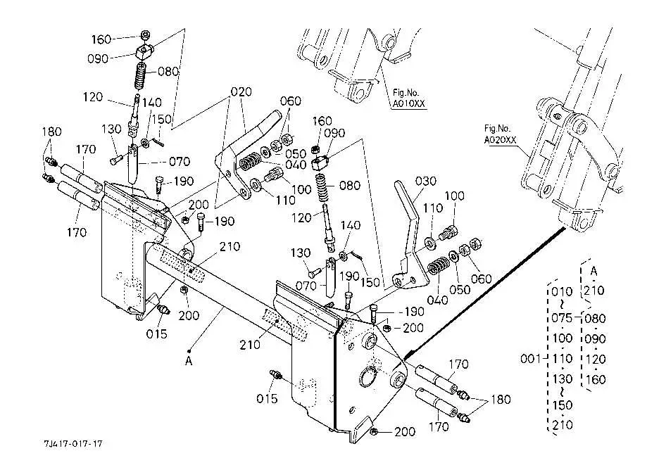 john deere front quick hitch parts diagram
