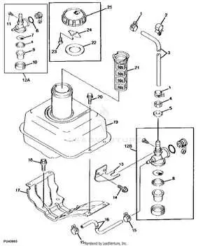 john deere fuel system diagram