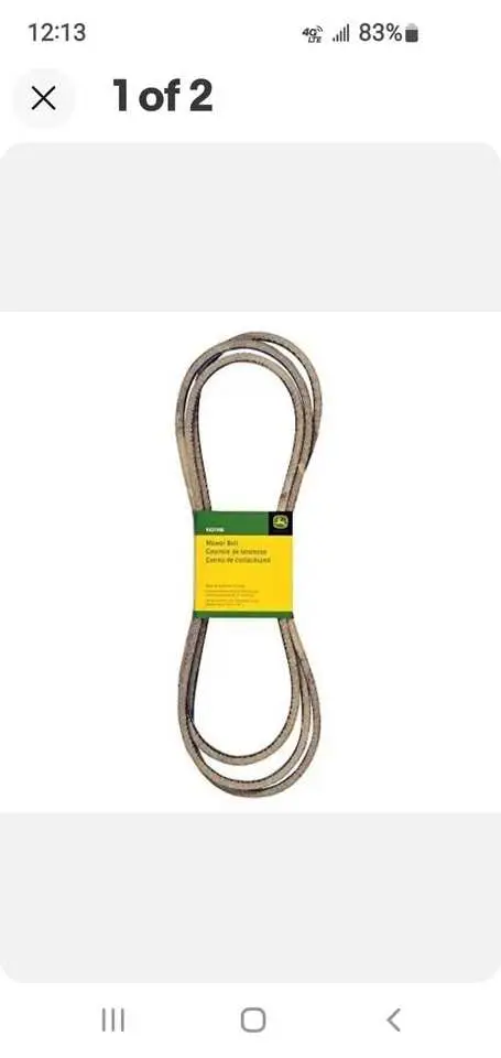 john deere g110 mower belt diagram