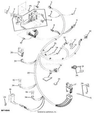 john deere garden tractor wiring diagrams