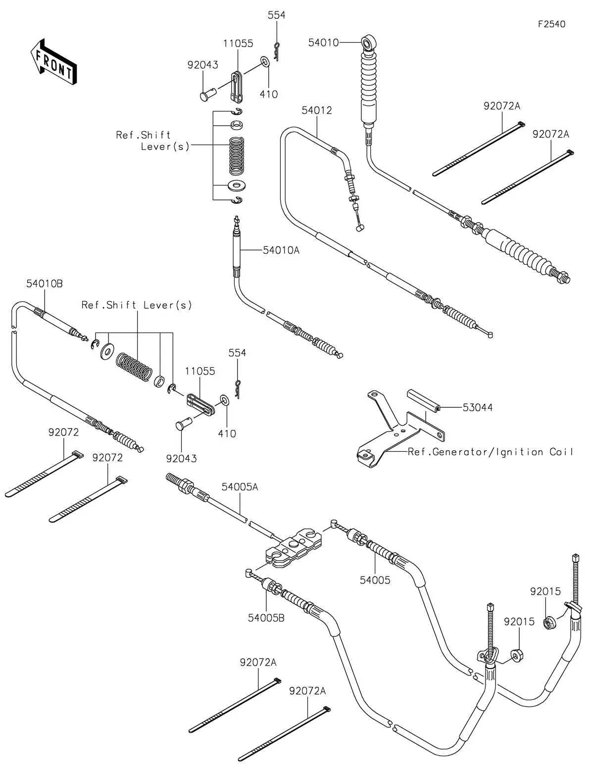 john deere gator 4x2 parts diagram