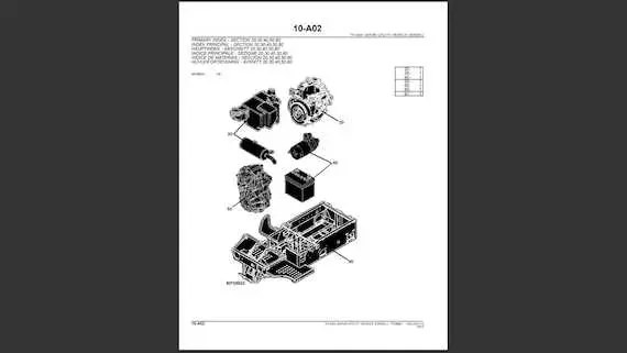 john deere gator 6x4 engine diagram