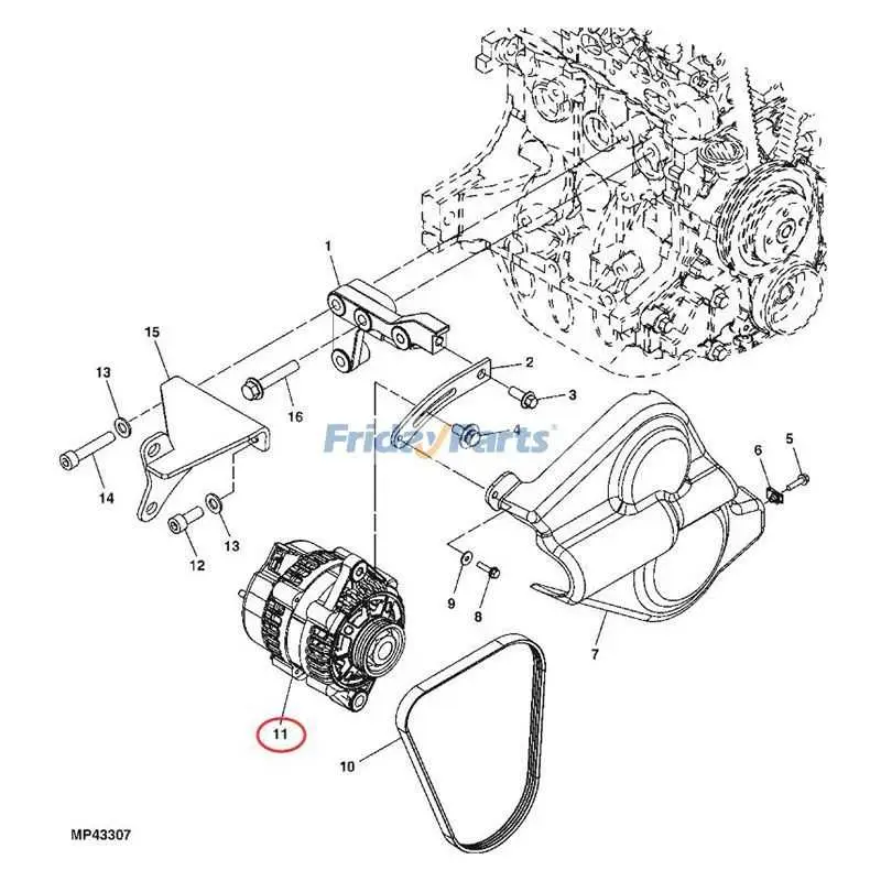 john deere gator engine diagram