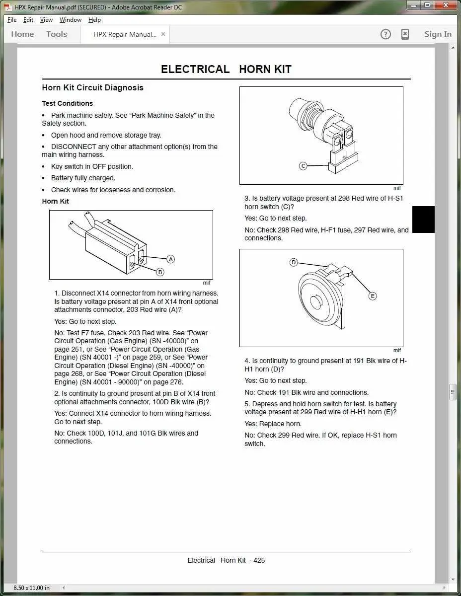 john deere gator hpx 4x4 fuse box diagram