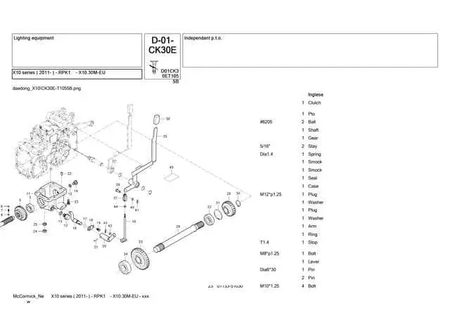 john deere gator tx 4x2 parts diagram