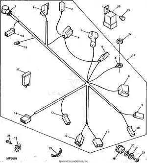 john deere gx75 wiring diagram