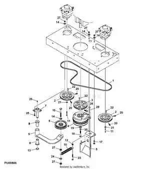 john deere ho48g 385714 m mower deck diagram