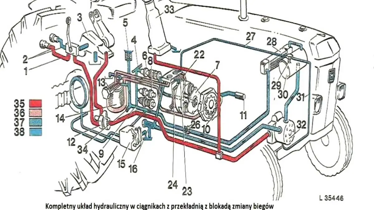 john deere hydraulic system diagram for5083e