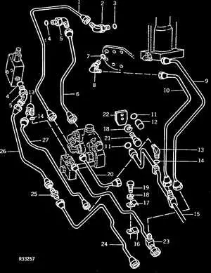 john deere hydrolic diagram