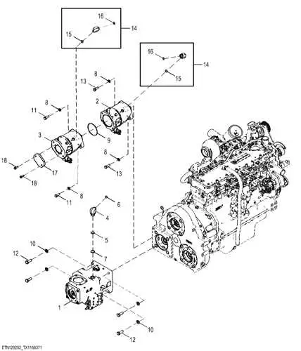 john deere hydrostatic transmission diagram
